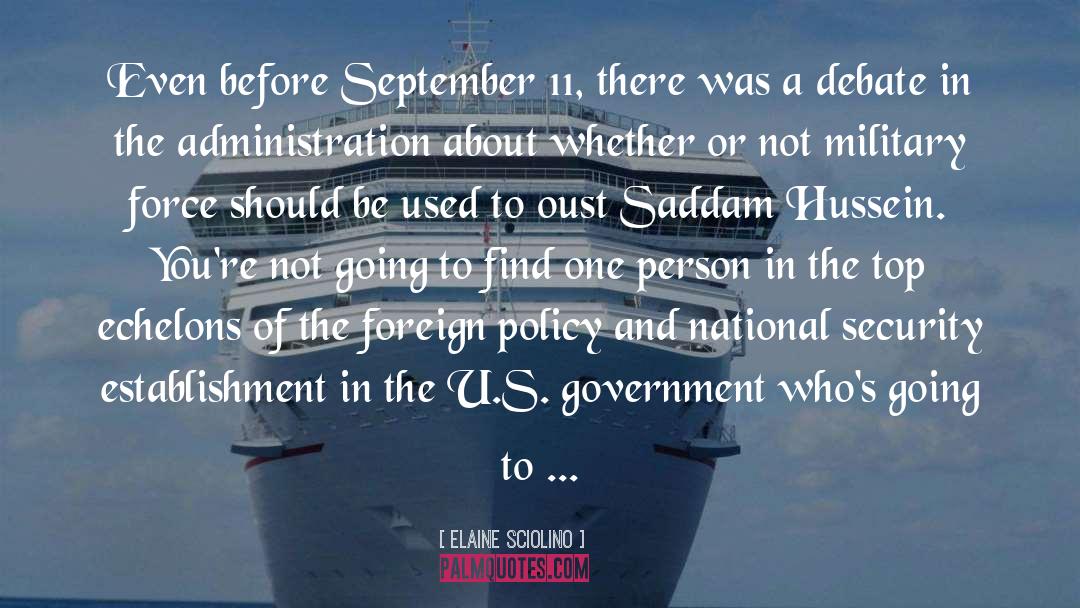 September 11 quotes by Elaine Sciolino