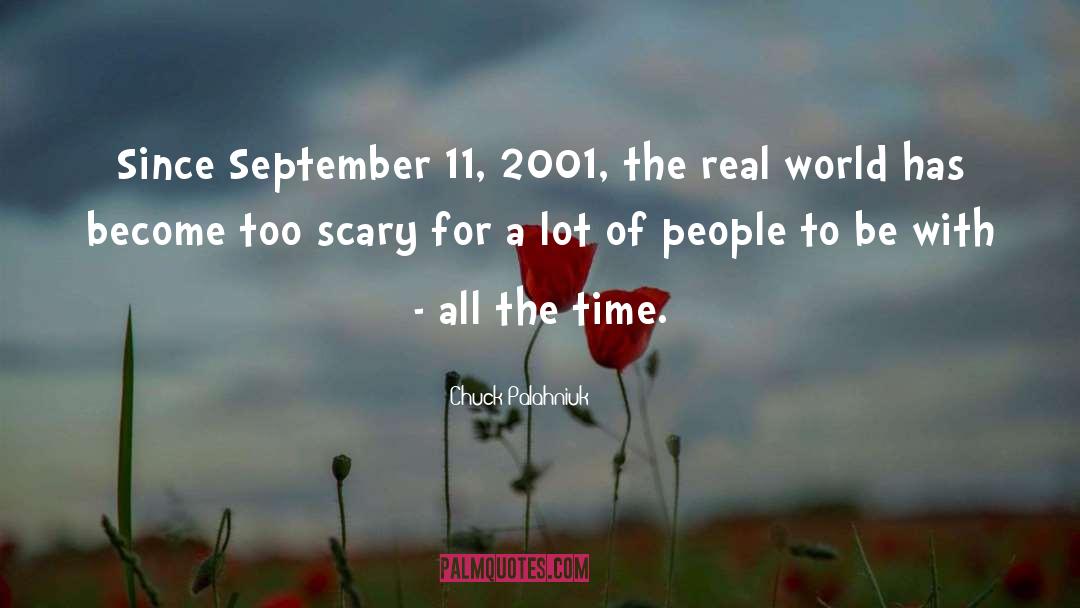 September 11 quotes by Chuck Palahniuk