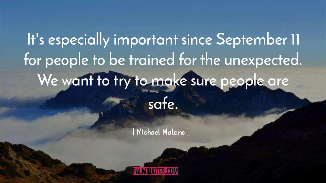 September 11 quotes by Michael Malone