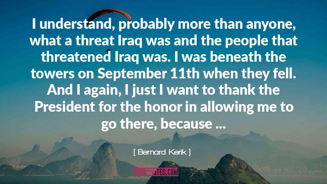 September 11th quotes by Bernard Kerik