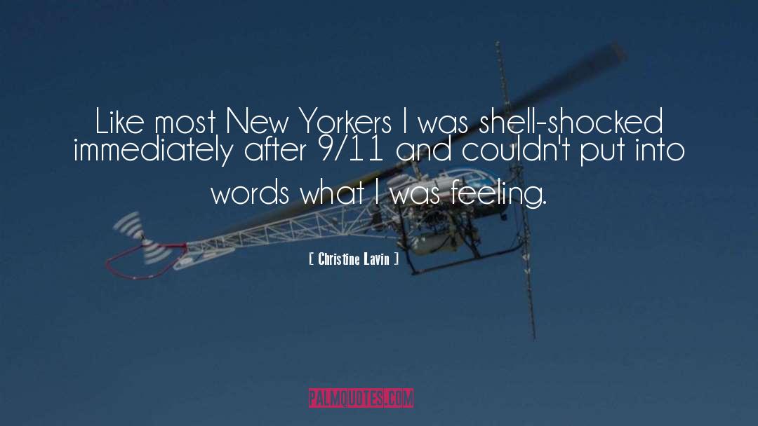 September 9 11 quotes by Christine Lavin