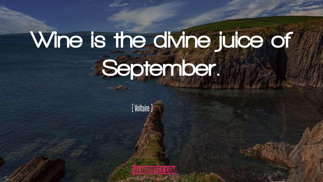 September quotes by Voltaire