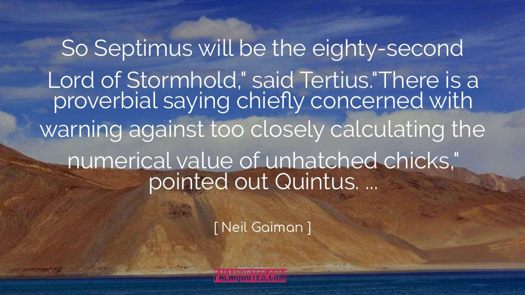 Septimus Heap quotes by Neil Gaiman