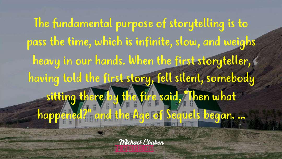 Sequels quotes by Michael Chabon