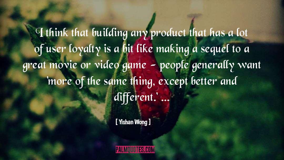 Sequels quotes by Yishan Wong