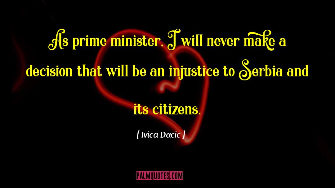 Serbia quotes by Ivica Dacic