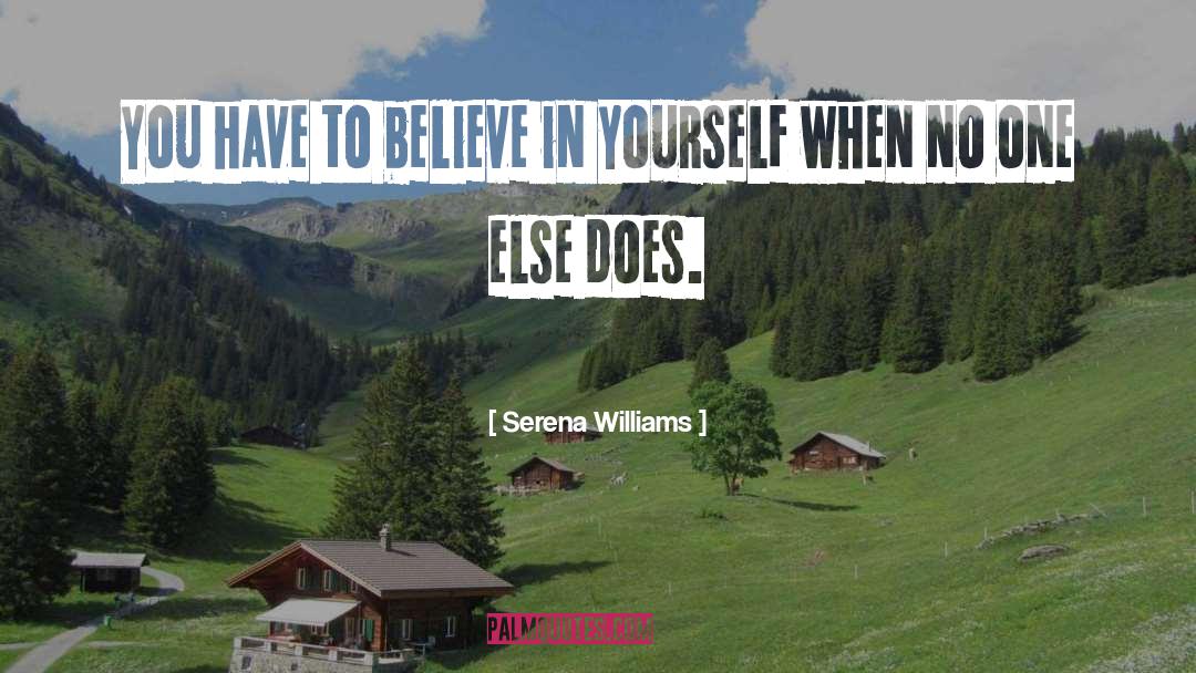 Serena Bellemy quotes by Serena Williams