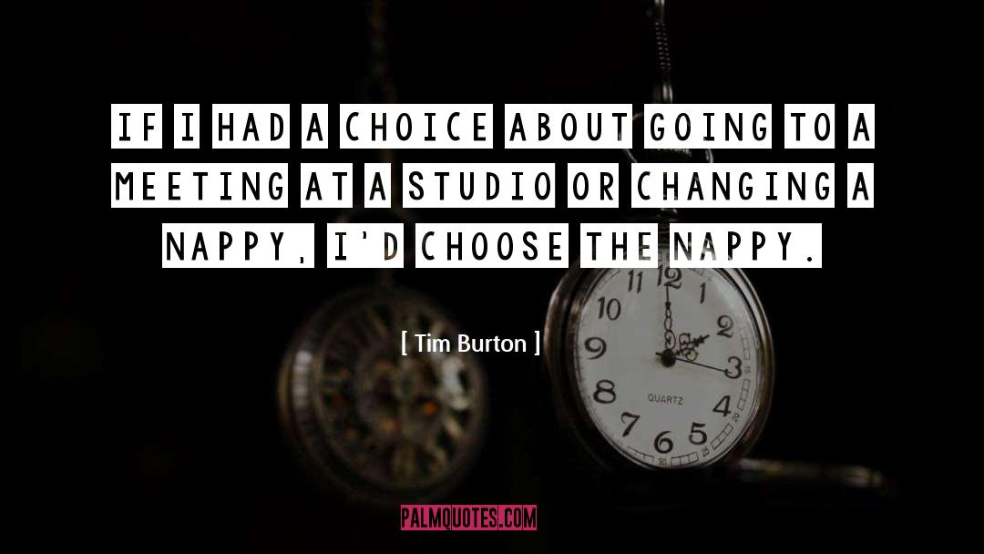 Serena Burton quotes by Tim Burton