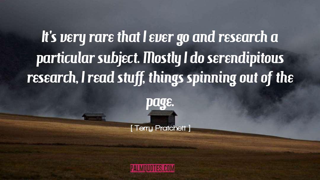 Serendipitous quotes by Terry Pratchett