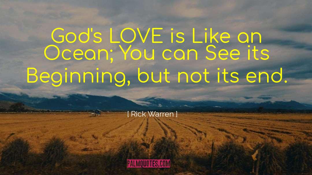 Serene Ocean quotes by Rick Warren