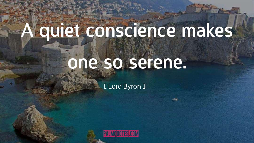Serene quotes by Lord Byron