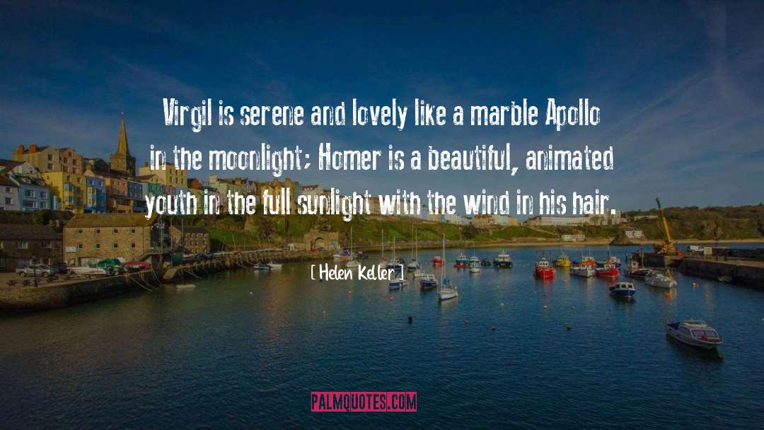 Serene quotes by Helen Keller