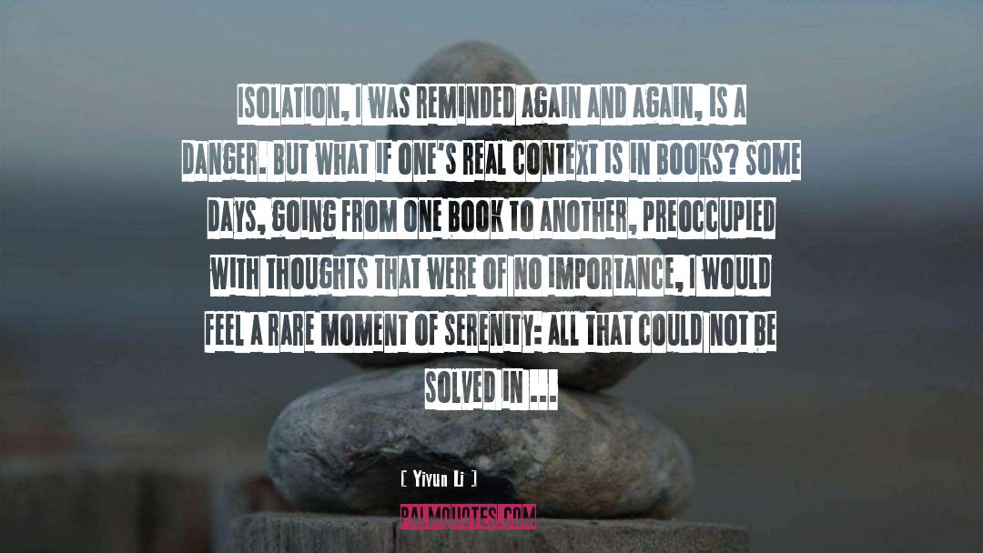 Serenity quotes by Yiyun Li