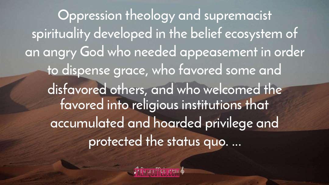 Serge Storms God Religion quotes by Brian McLaren