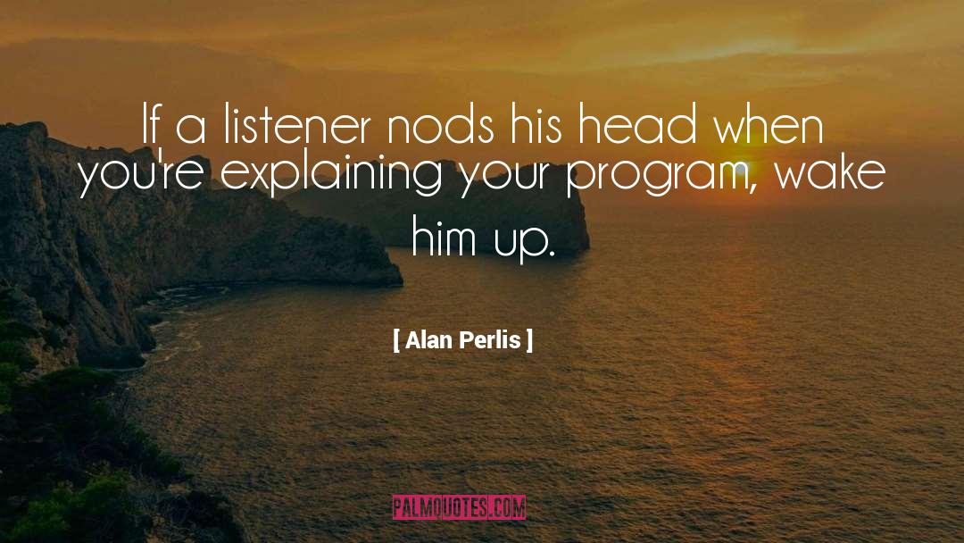 Sergeis Head quotes by Alan Perlis