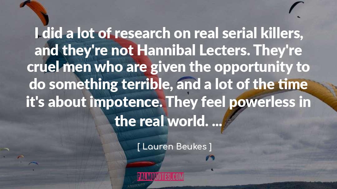 Serial Killers quotes by Lauren Beukes