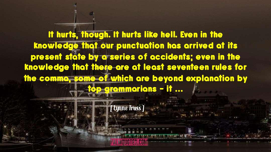 Series Of Unforunate Events quotes by Lynne Truss