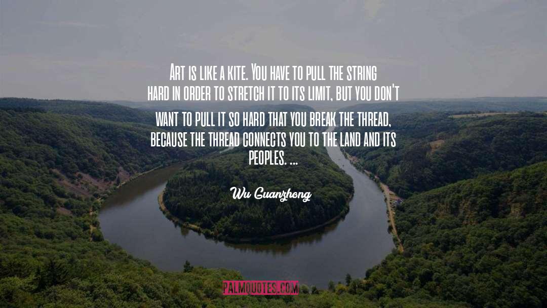 Serious Art quotes by Wu Guanzhong