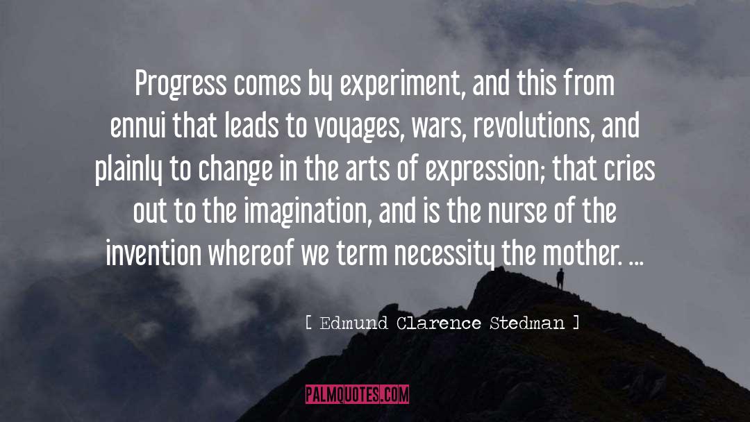 Serious Art quotes by Edmund Clarence Stedman