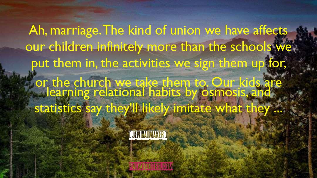 Serious Church Sign quotes by Jen Hatmaker