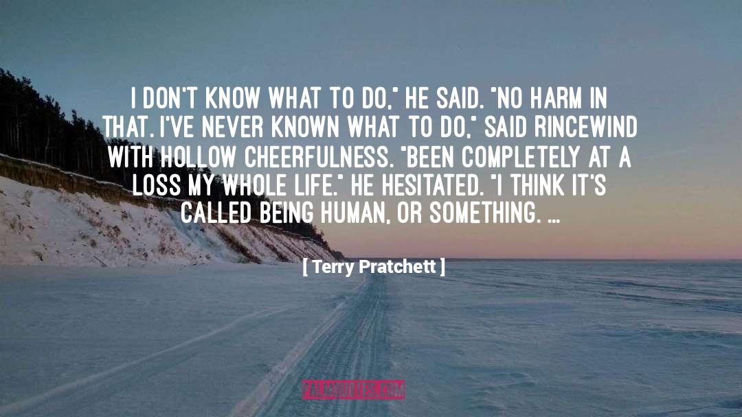 Serious Harm quotes by Terry Pratchett