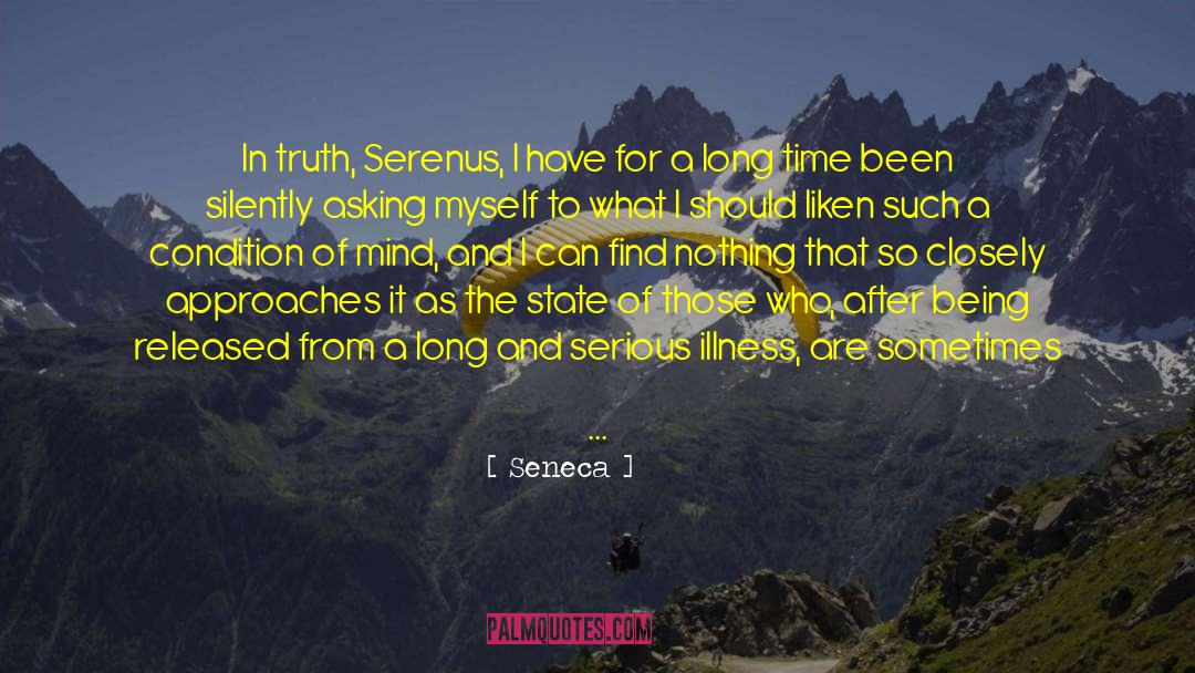 Serious Illness quotes by Seneca