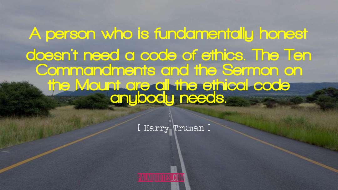 Sermon On The Mount quotes by Harry Truman