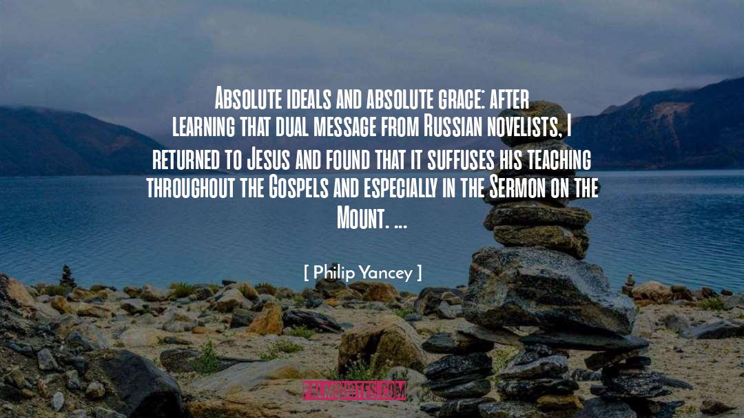 Sermon On The Mount quotes by Philip Yancey