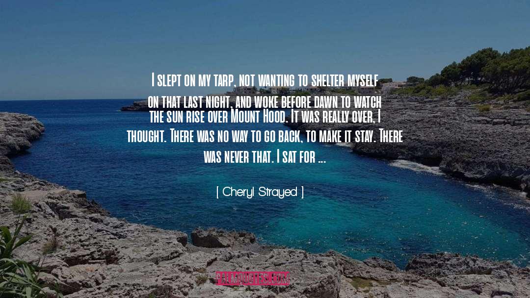 Sermon On The Mount quotes by Cheryl Strayed