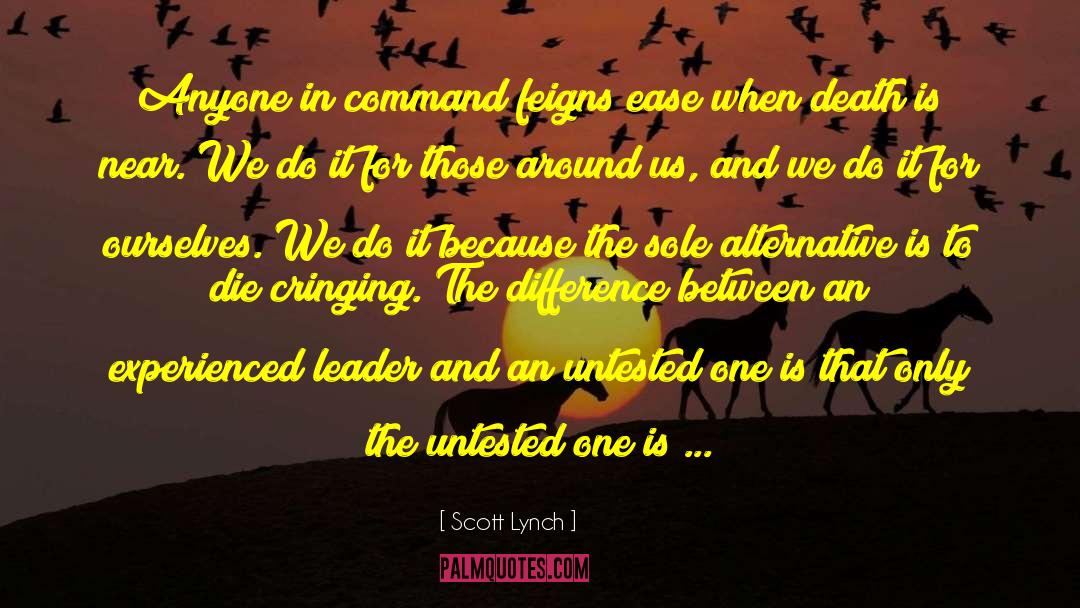 Servant Leader quotes by Scott Lynch