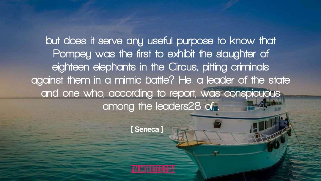 Servant Leader quotes by Seneca