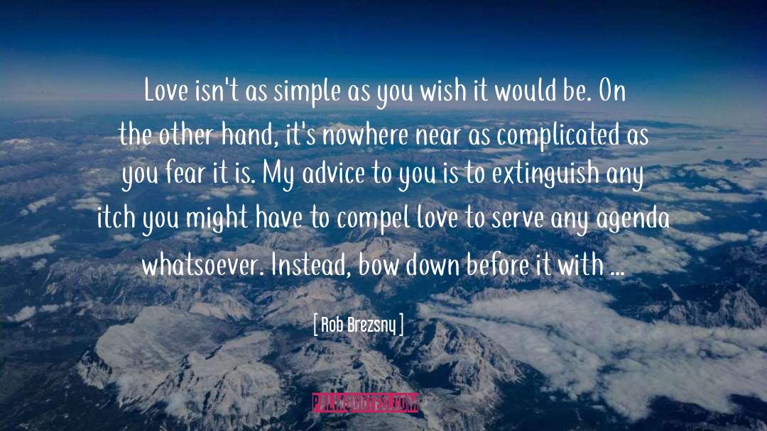Serve quotes by Rob Brezsny