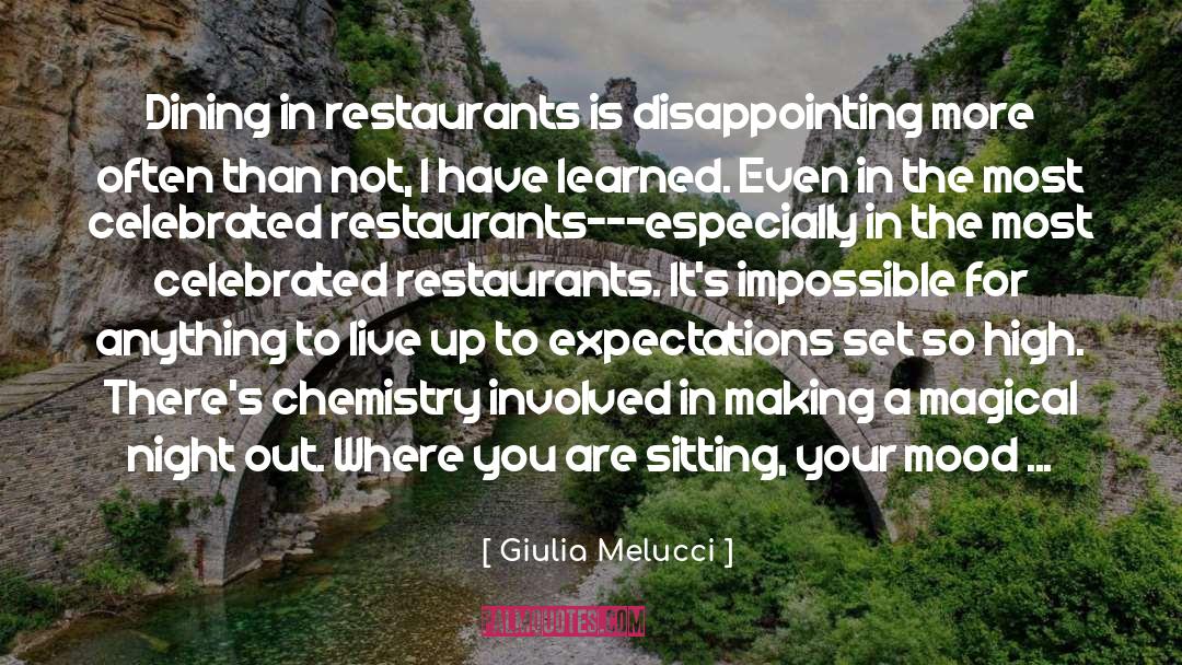 Server quotes by Giulia Melucci