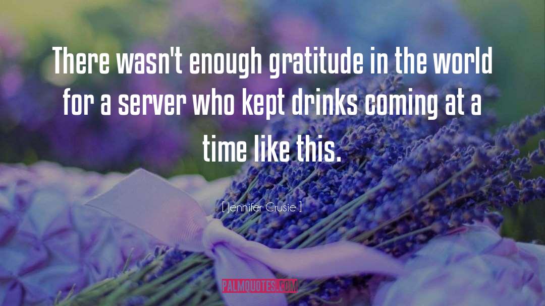 Server quotes by Jennifer Crusie