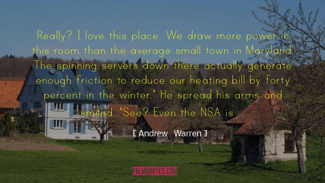 Servers quotes by Andrew   Warren
