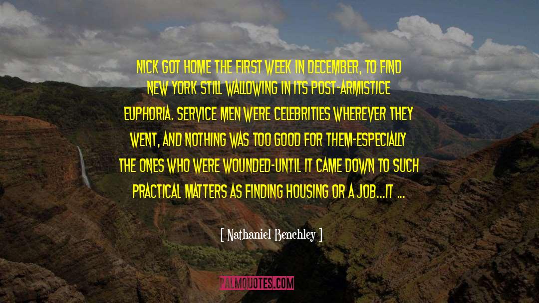 Service And Sacrifice quotes by Nathaniel Benchley