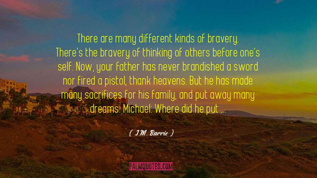 Service And Sacrifice quotes by J.M. Barrie