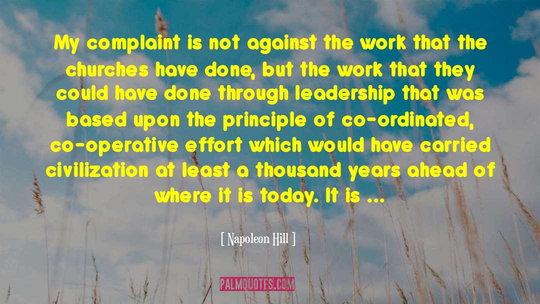 Service Based Leadership quotes by Napoleon Hill