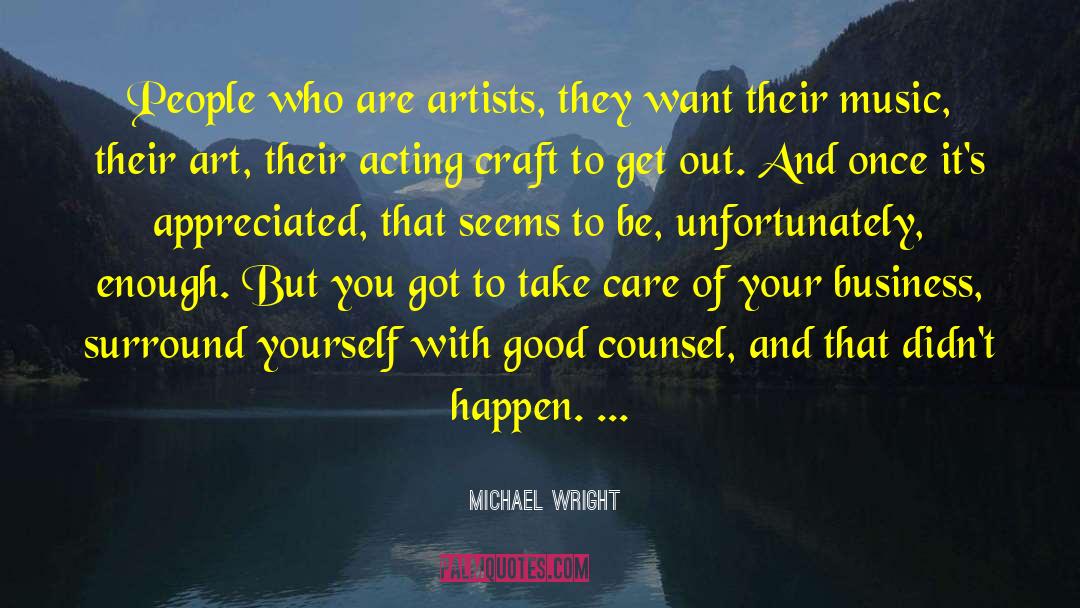 Service Business quotes by Michael Wright