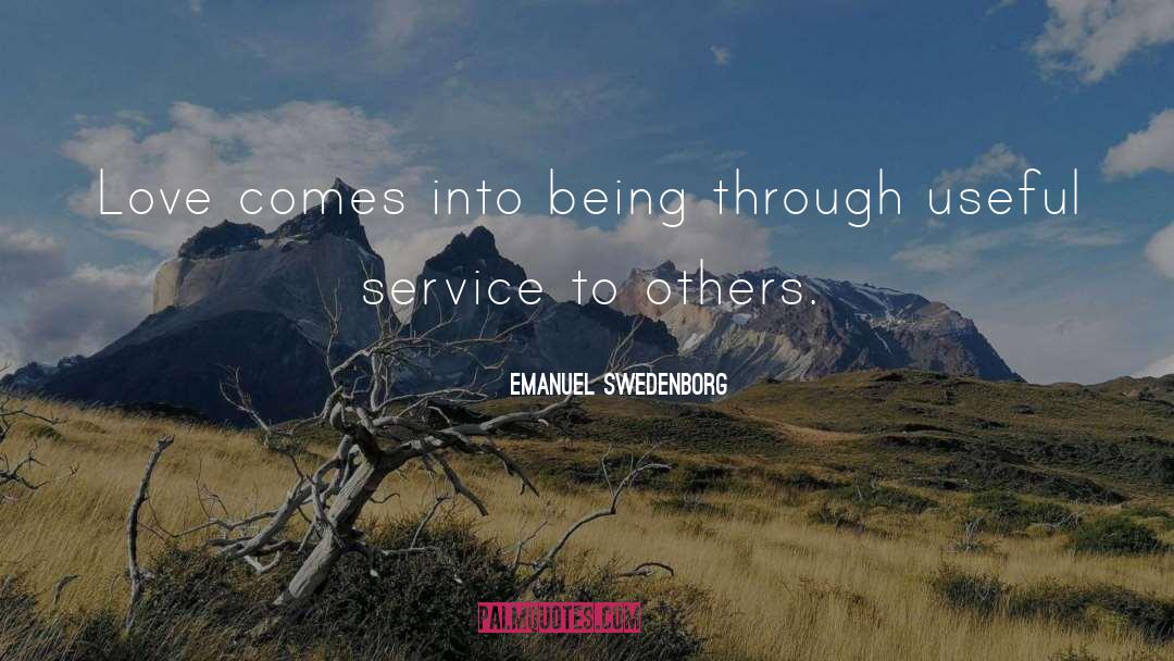 Service Design quotes by Emanuel Swedenborg