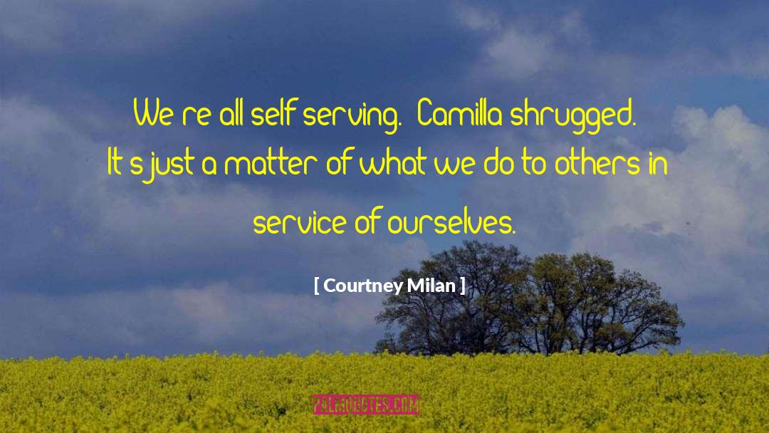 Service Economy quotes by Courtney Milan