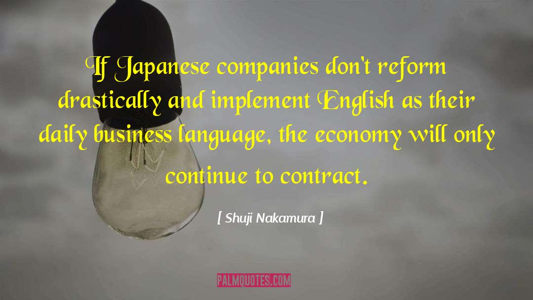 Service Economy quotes by Shuji Nakamura