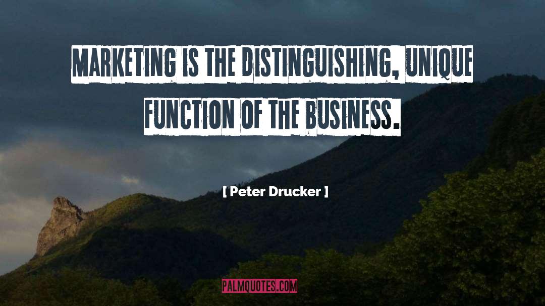 Service Marketing quotes by Peter Drucker