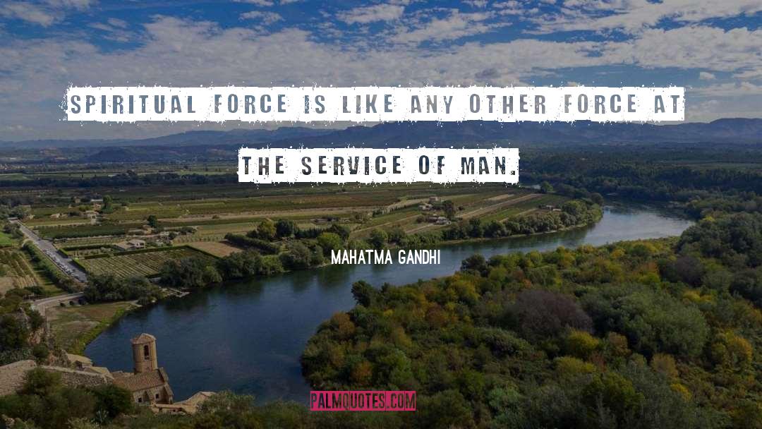 Service Of Man quotes by Mahatma Gandhi