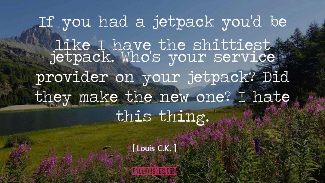 Service Providers quotes by Louis C.K.