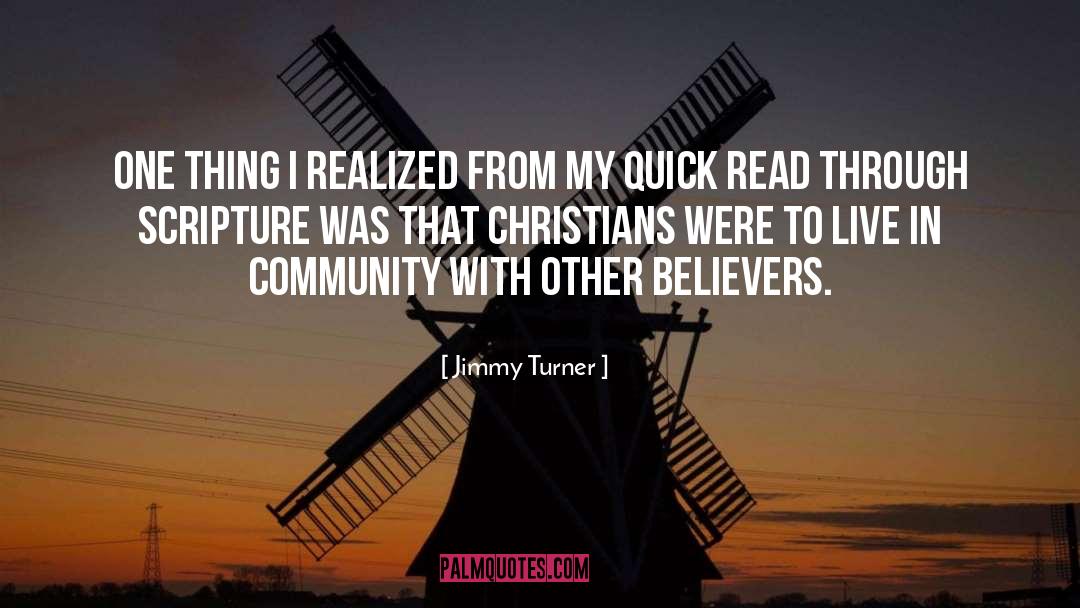 Service To Community quotes by Jimmy Turner