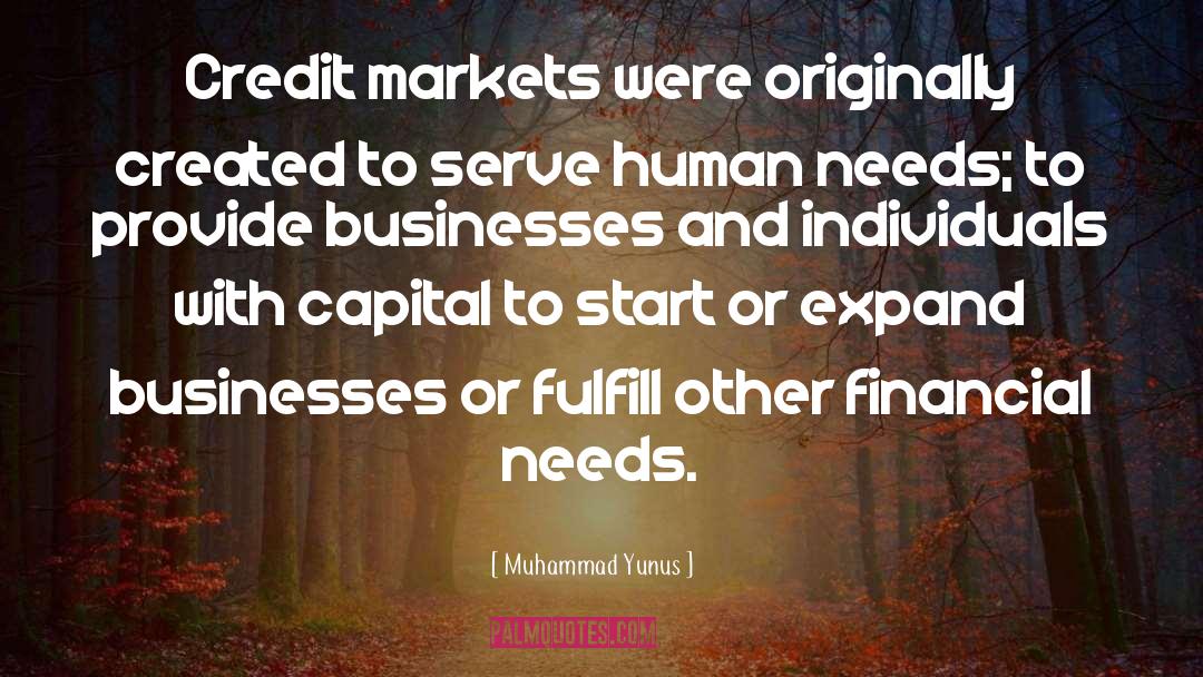 Service To Humans quotes by Muhammad Yunus