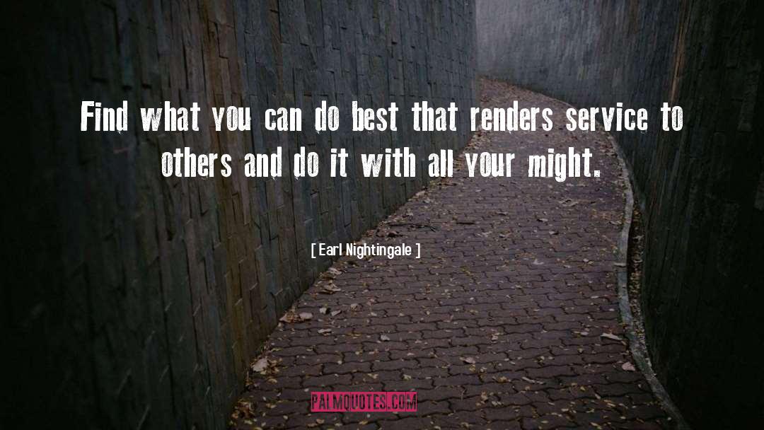 Service To Others quotes by Earl Nightingale