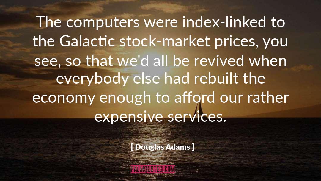 Services Marketing quotes by Douglas Adams