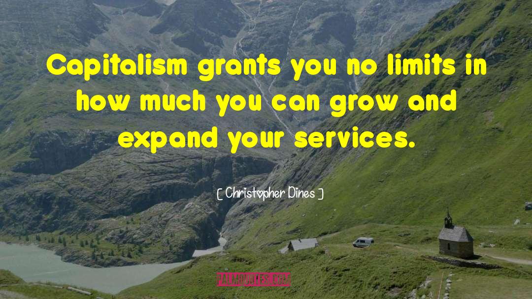 Services Marketing quotes by Christopher Dines
